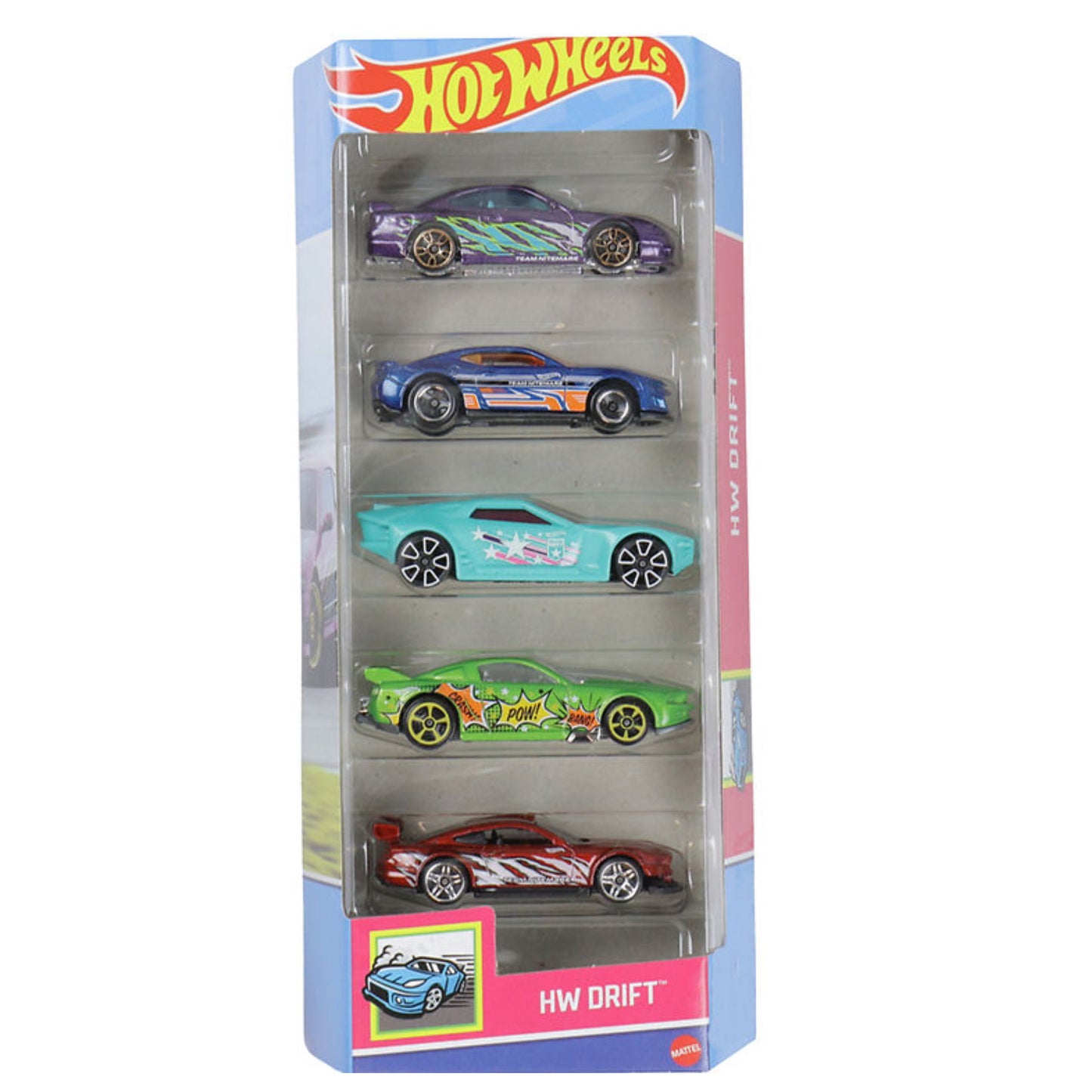 Hot Wheels / matchbox 5-cars Pack Assorted (Nissan, F1, Fast & Furious, Nightburnerz, Motor Show, & More)