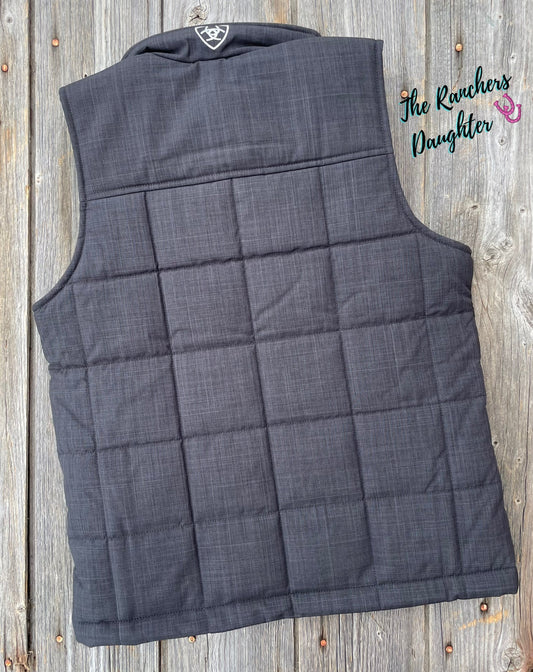 Ariat Youth Phantom Heather Crius Insulated Vest