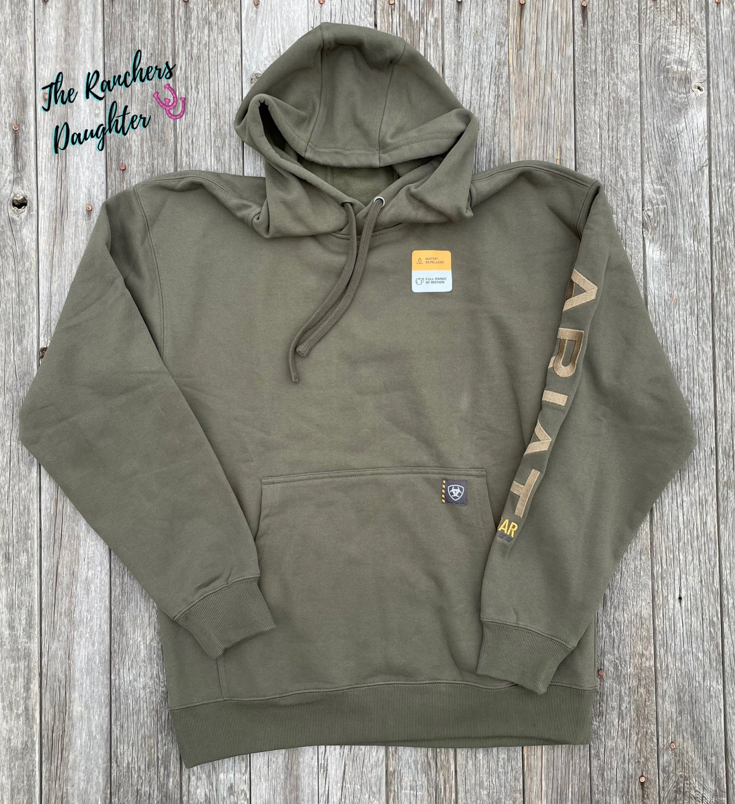 Ariat Men’s Green Rebar Graphic Hoodie