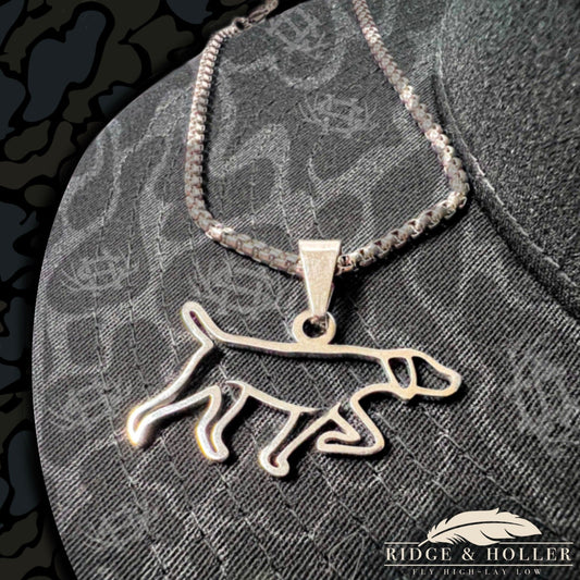 Dog- Stainless Steel Necklace and Pendant