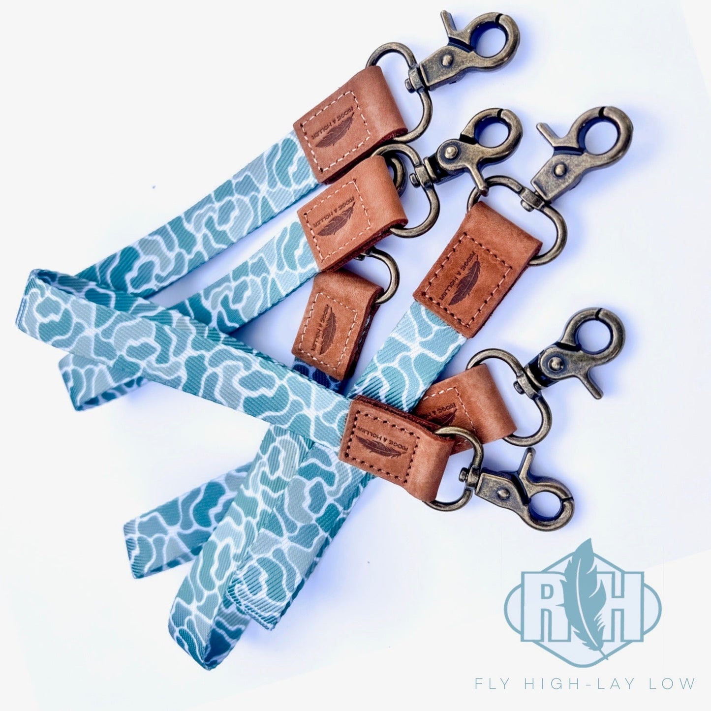 Fly High Lay Low Camo Wrist Lanyard