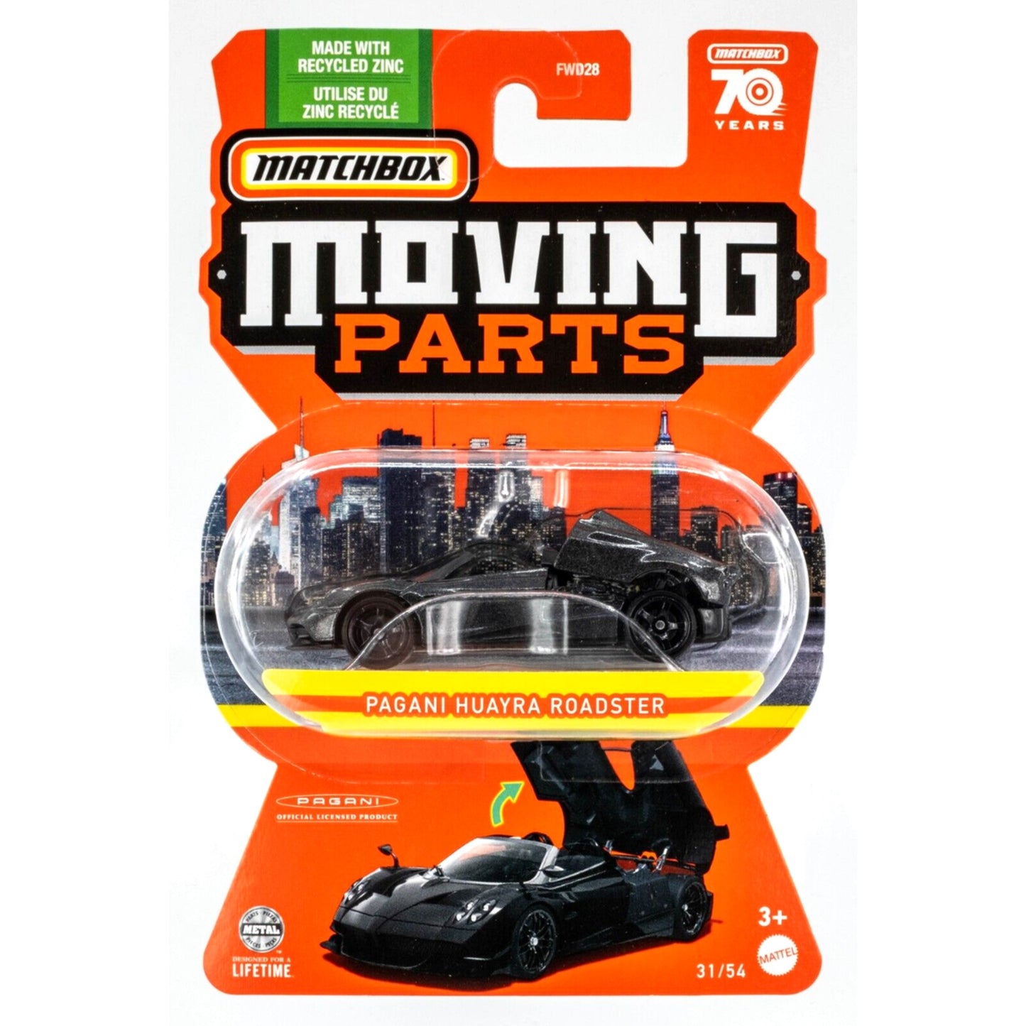 Matchbox Moving Parts Assorted