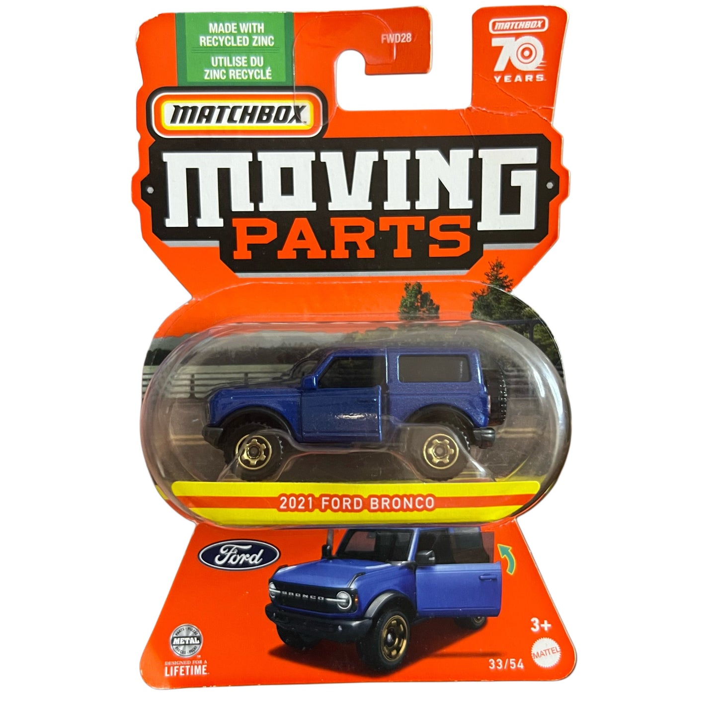 Matchbox Moving Parts Assorted