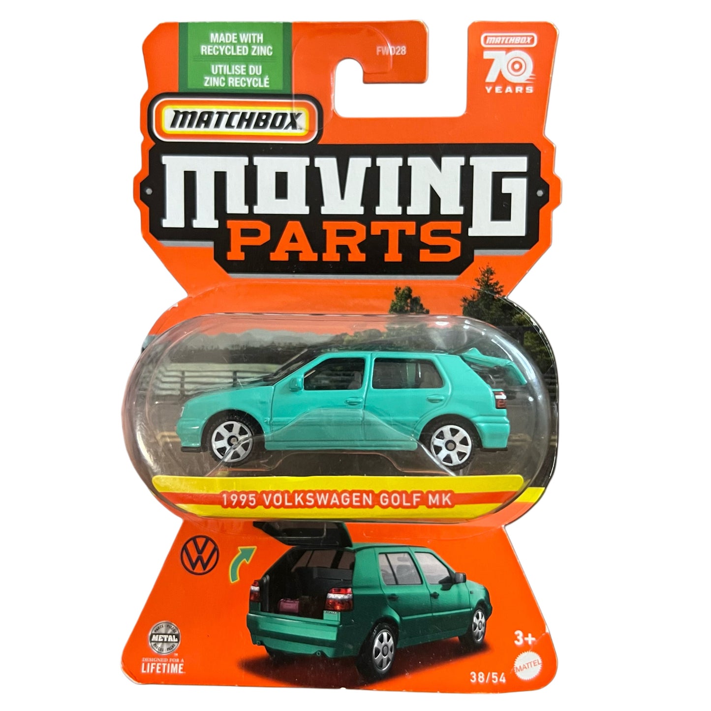 Matchbox Moving Parts Assorted