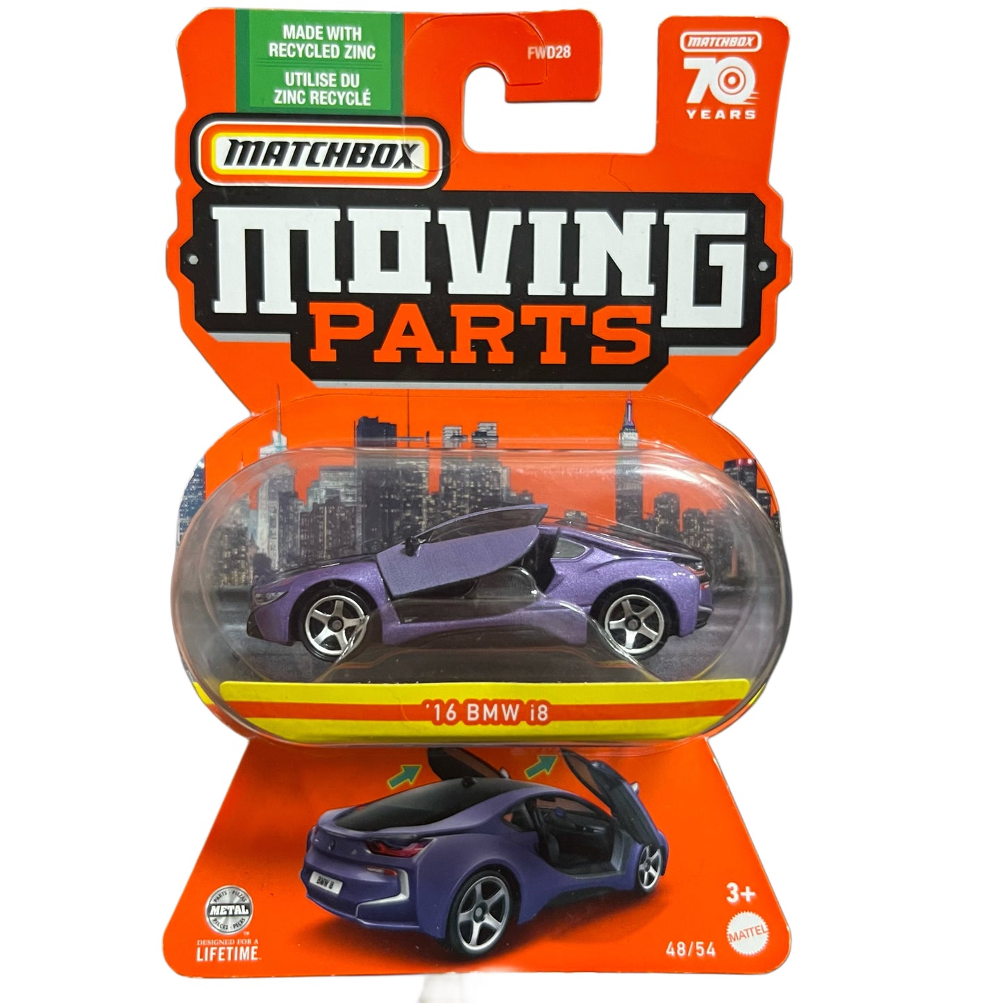 Matchbox Moving Parts Assorted