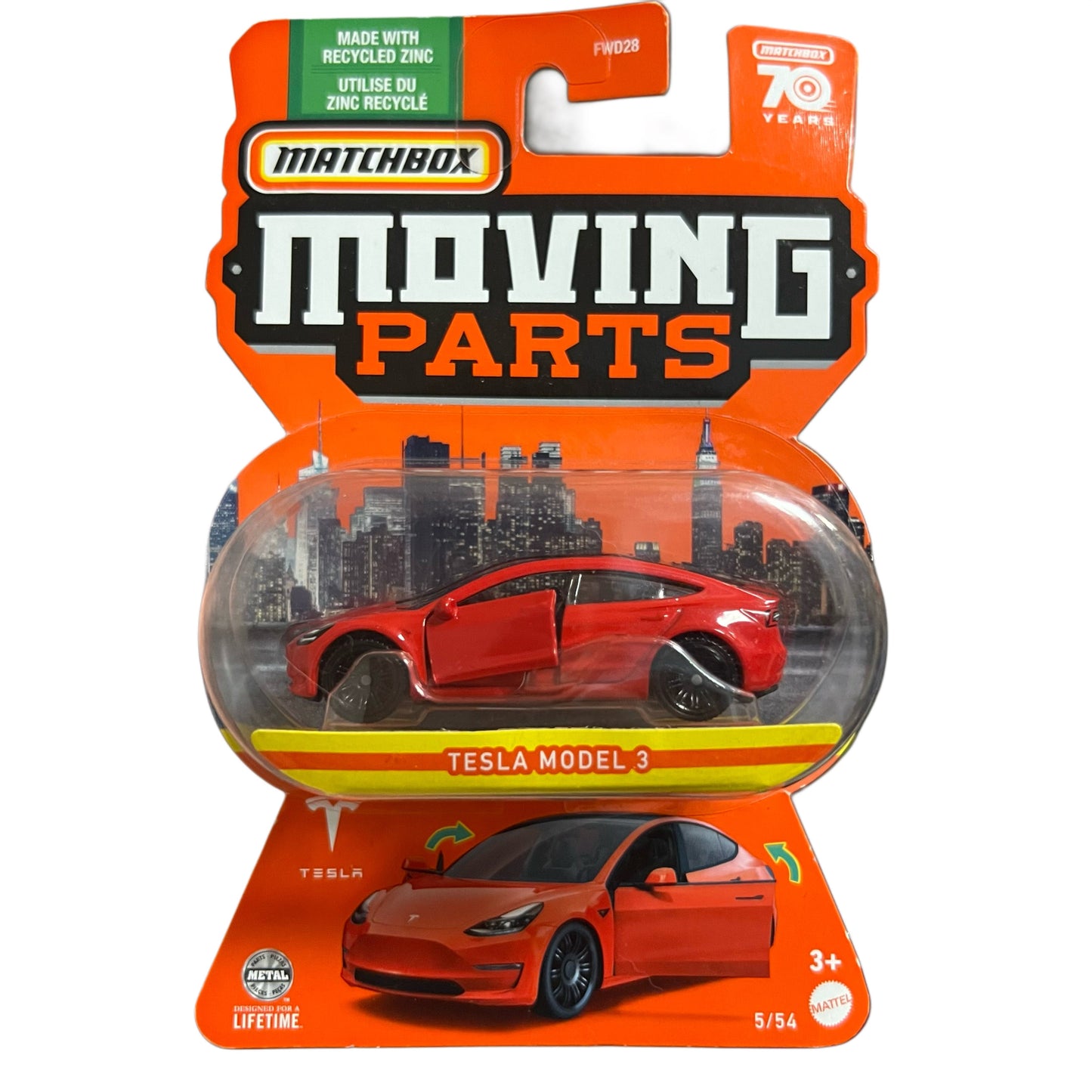 Matchbox Moving Parts Assorted