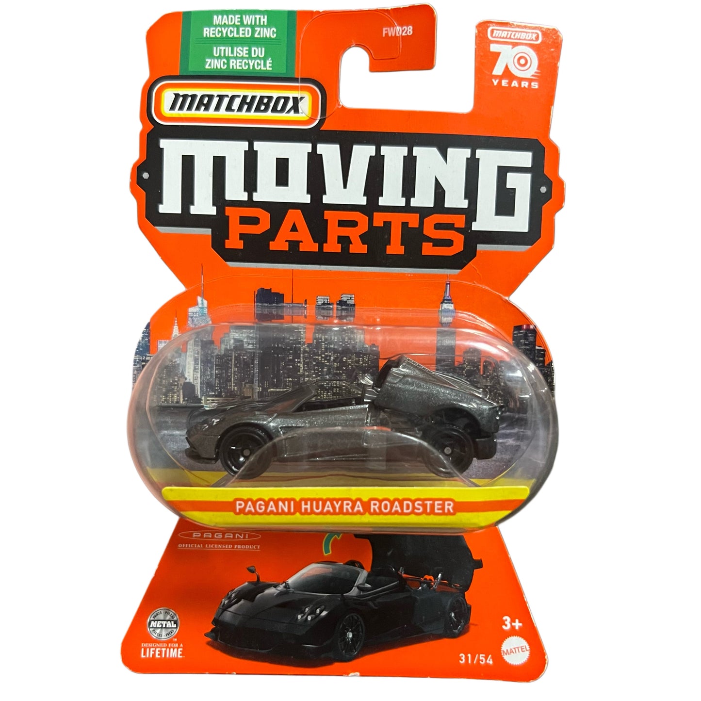Matchbox Moving Parts Assorted