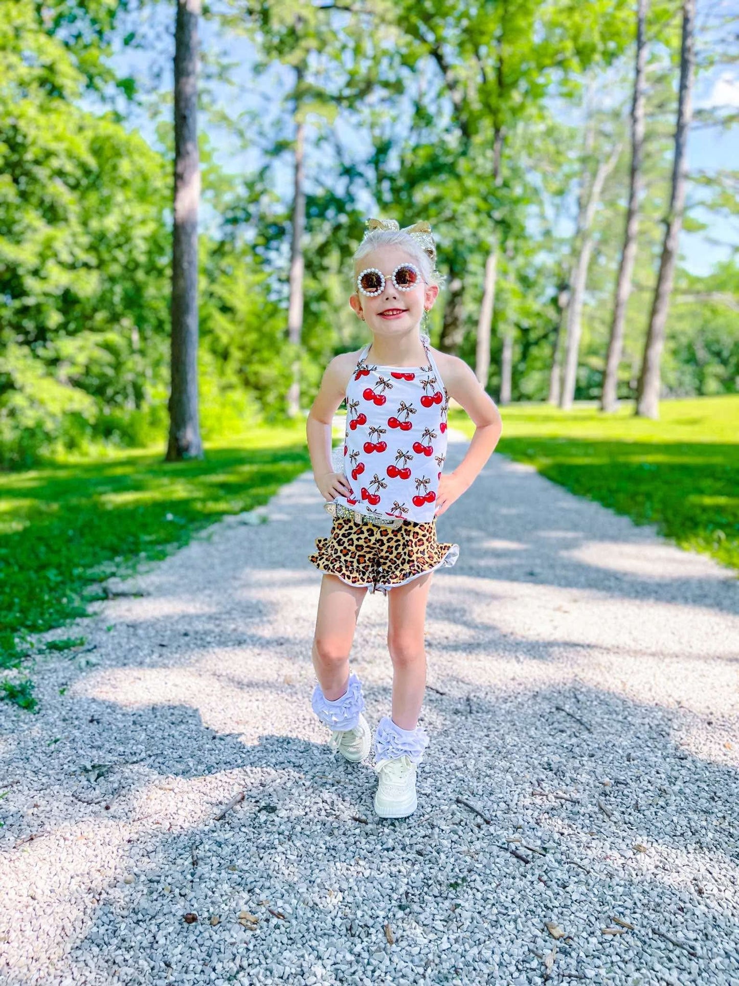 Cherry-licious Swing Top (FINAL SALE)