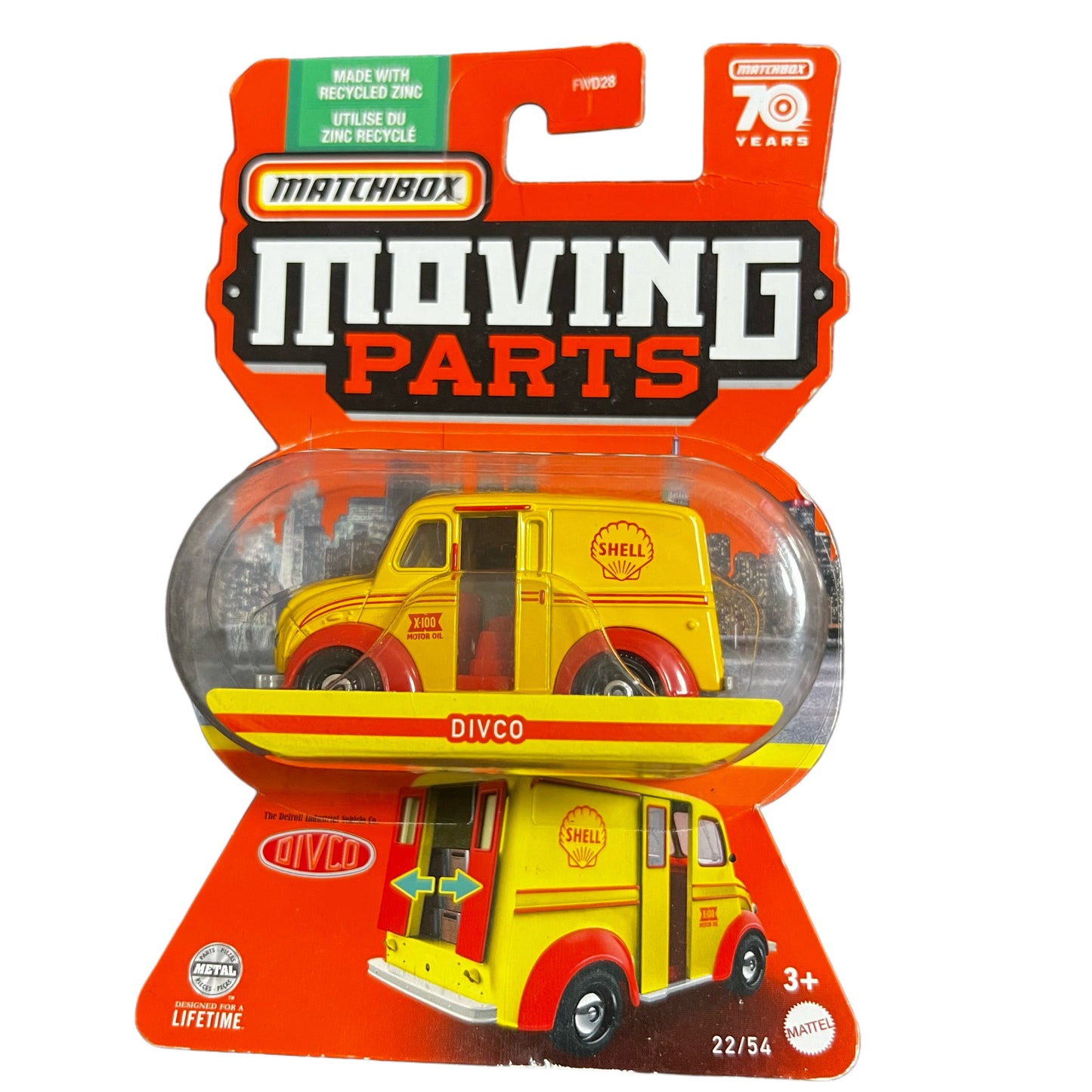 Matchbox Moving Parts Assorted