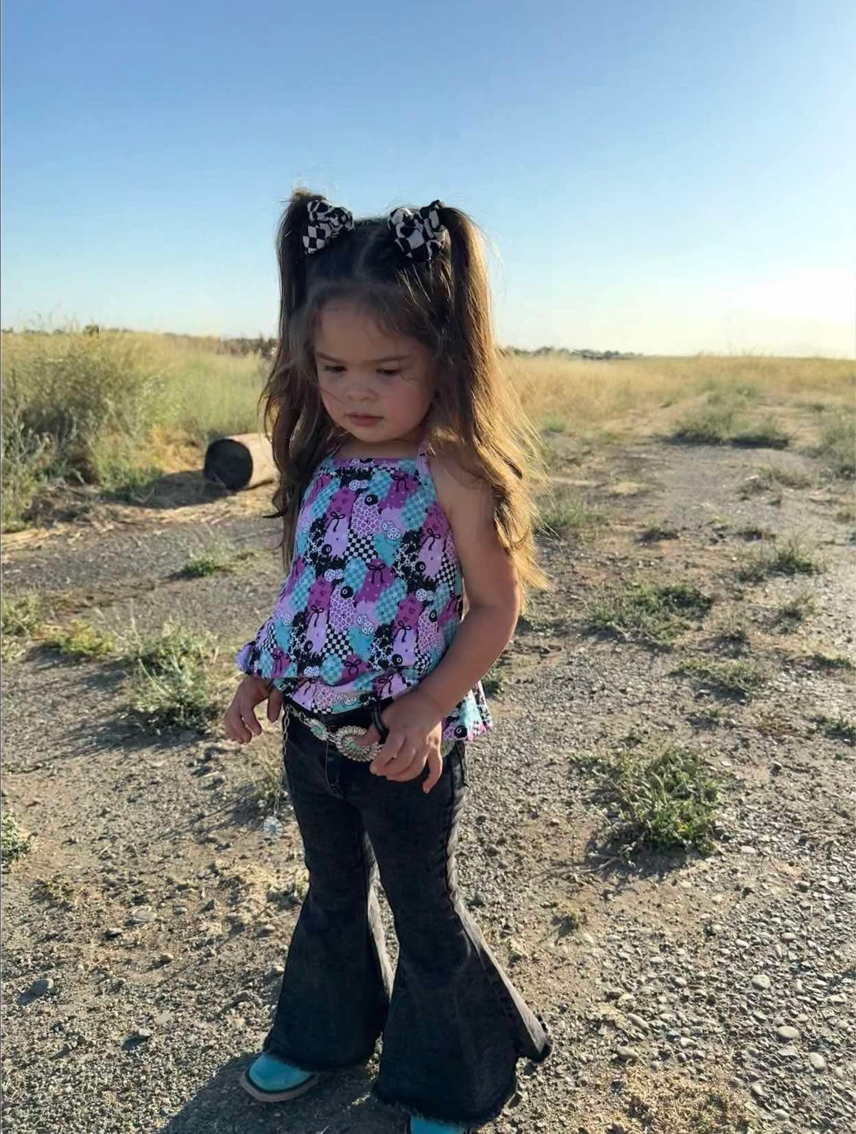 Dicey Darling Swing Top (FINAL SALE)