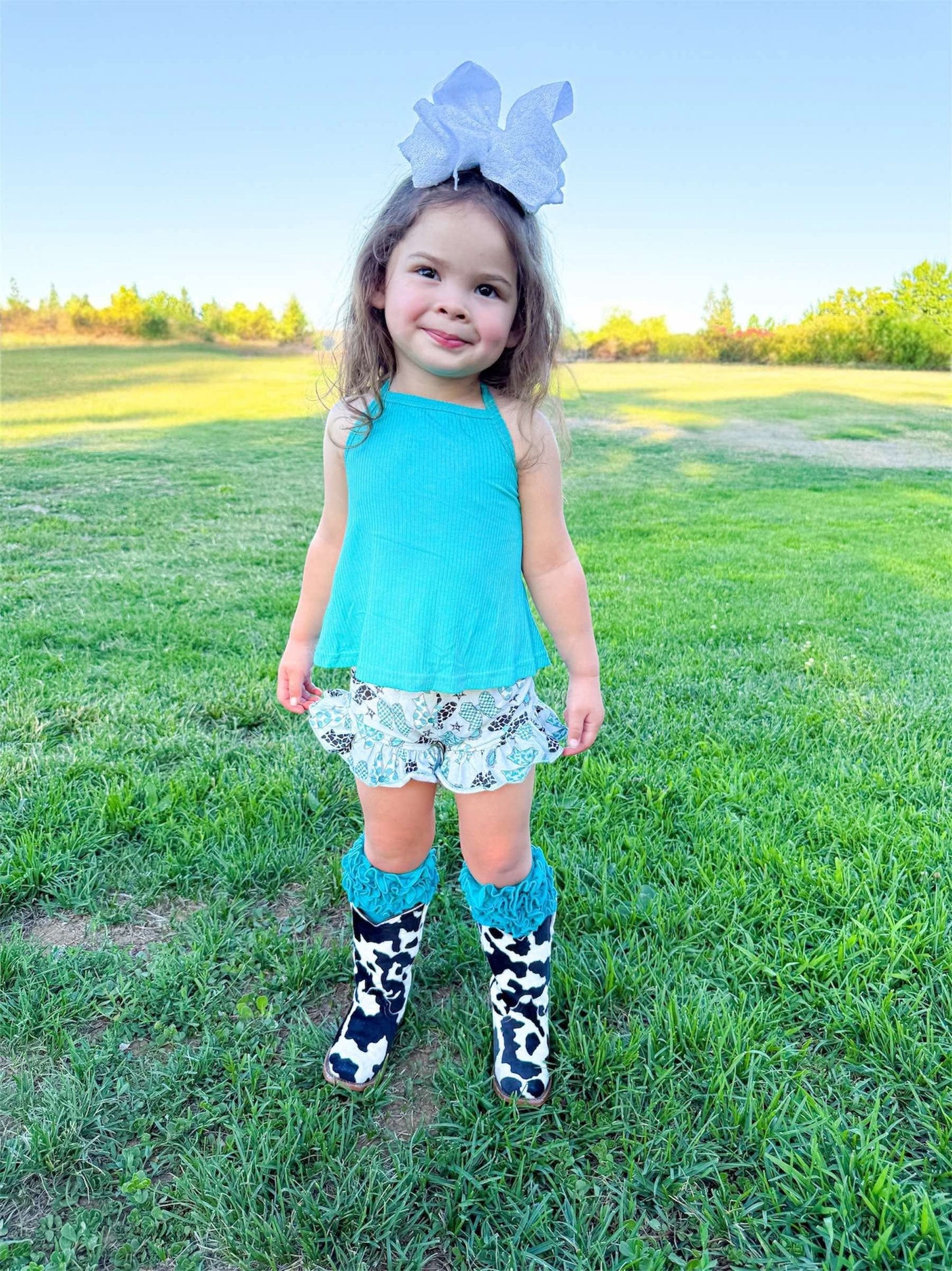 Teal swing top (FINAL SALE)