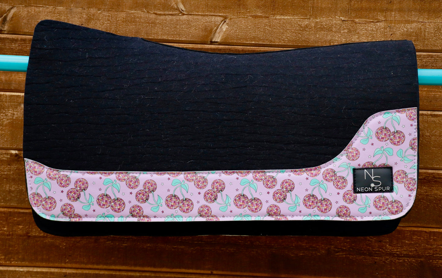 Cherry Groove Wool Saddle Pad