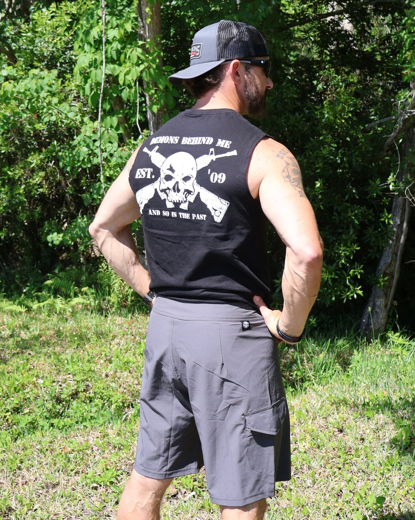 Gunmetal Stretch Board Shorts