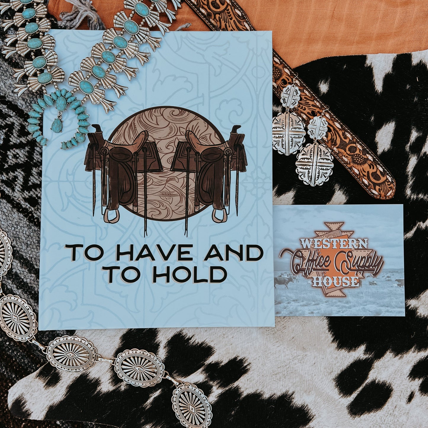 Wedding Book - Saddles Cover