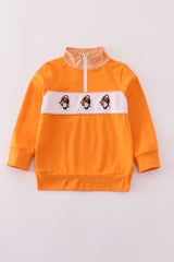 Orange Tennessee go vols applique pullover