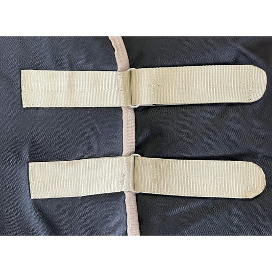 AJ Tack 1200D Waterproof Neck Rug - Black