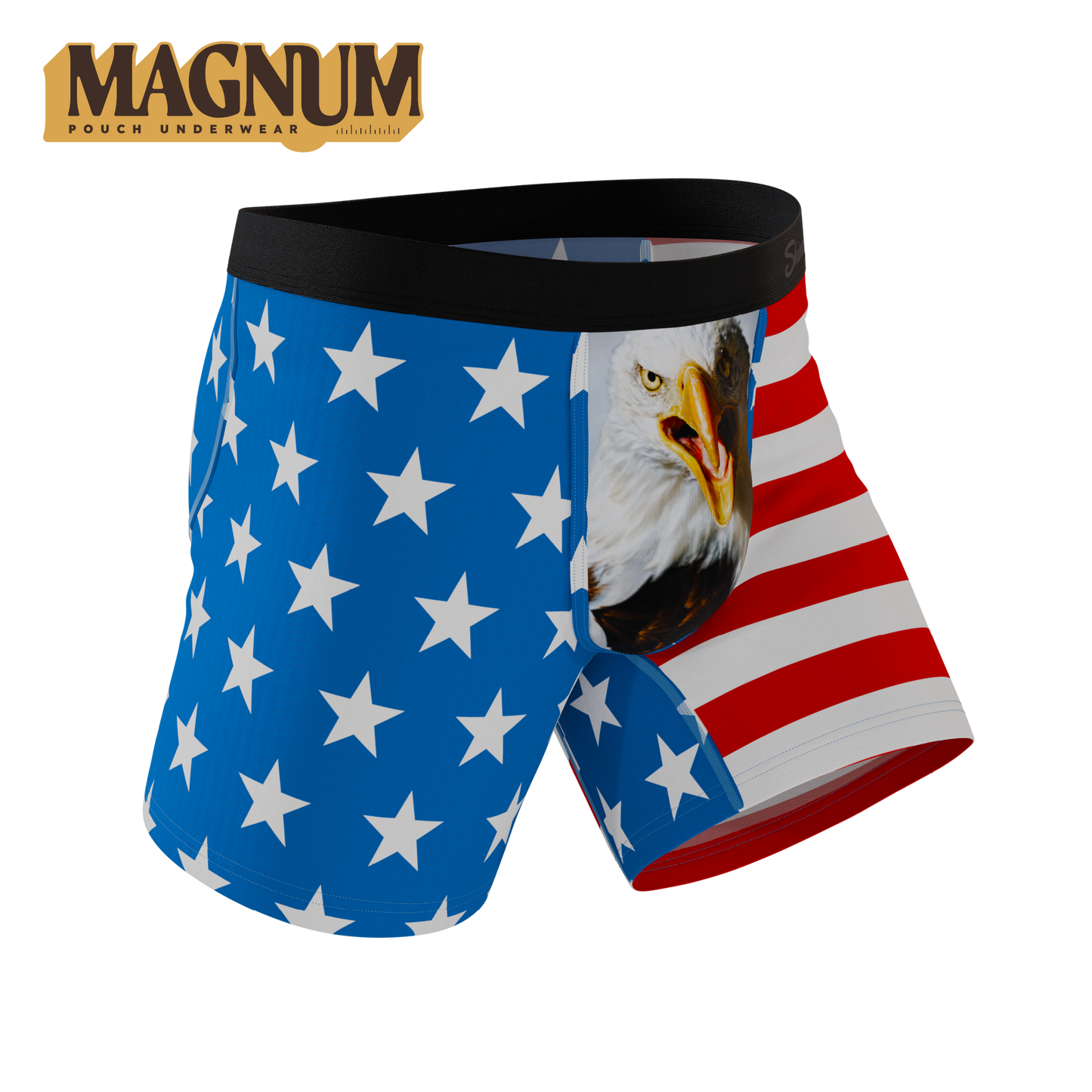 The Mascot | American Flag Ball Hammock® Magnum Big Pouch Underwear