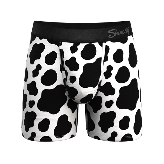 The Milk Me | Cow Print Ball Hammock® Pouch Underwear