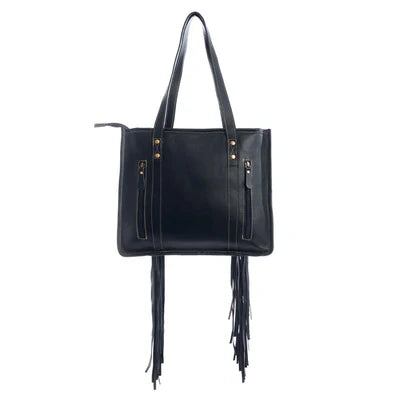 Myra Wagon Trails Concealed-Carry Bag in Coal