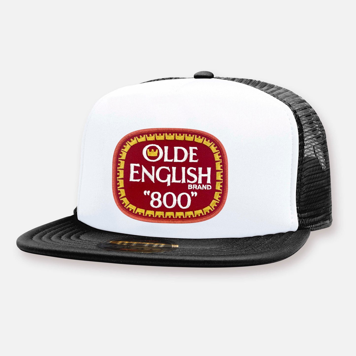 OLDE ENGLISH FLAT BILL PATCH HAT