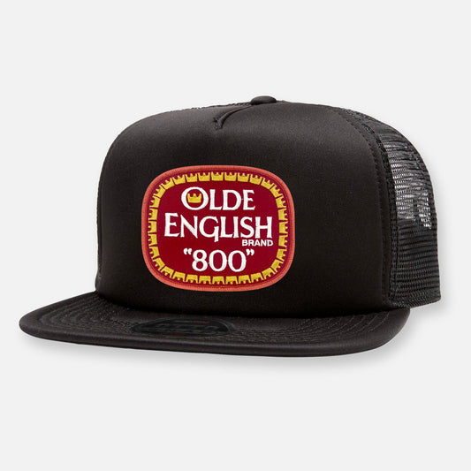 OLDE ENGLISH FLAT BILL PATCH HAT