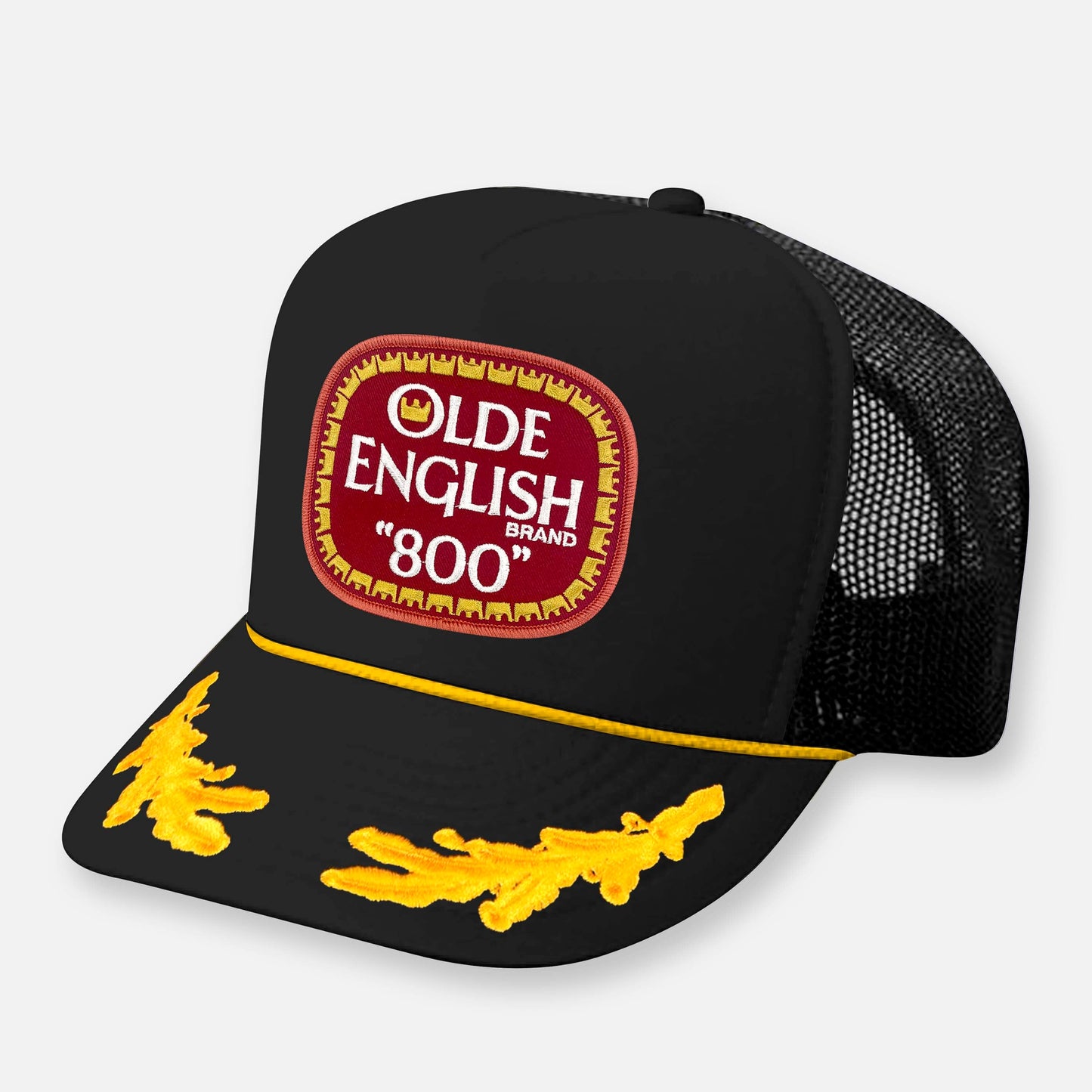 OLDE ENGLISH CURVED BILL PATCH HAT