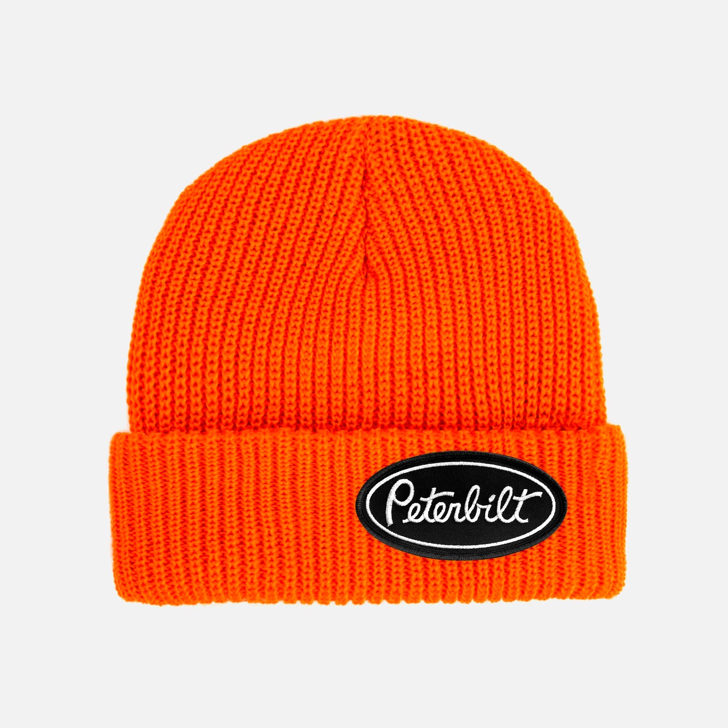 PETERBILT BLACK PATCH BEANIE