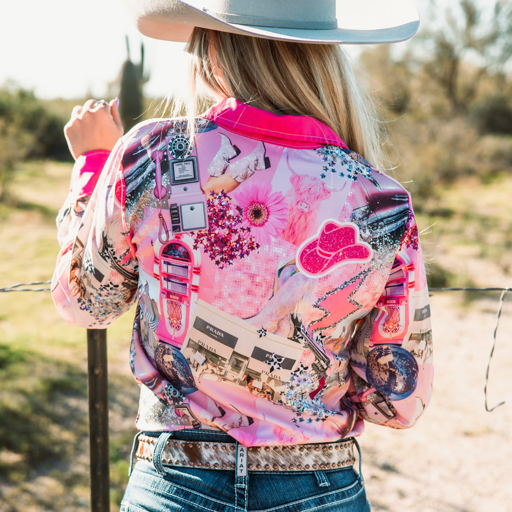 Pretty In Pink Button Down