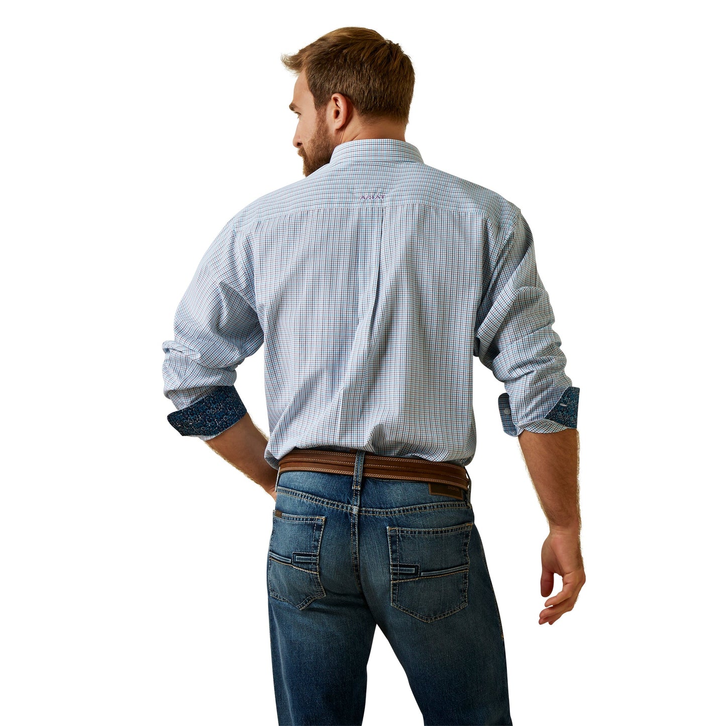 Mens Wrinkle Free Emerson- White