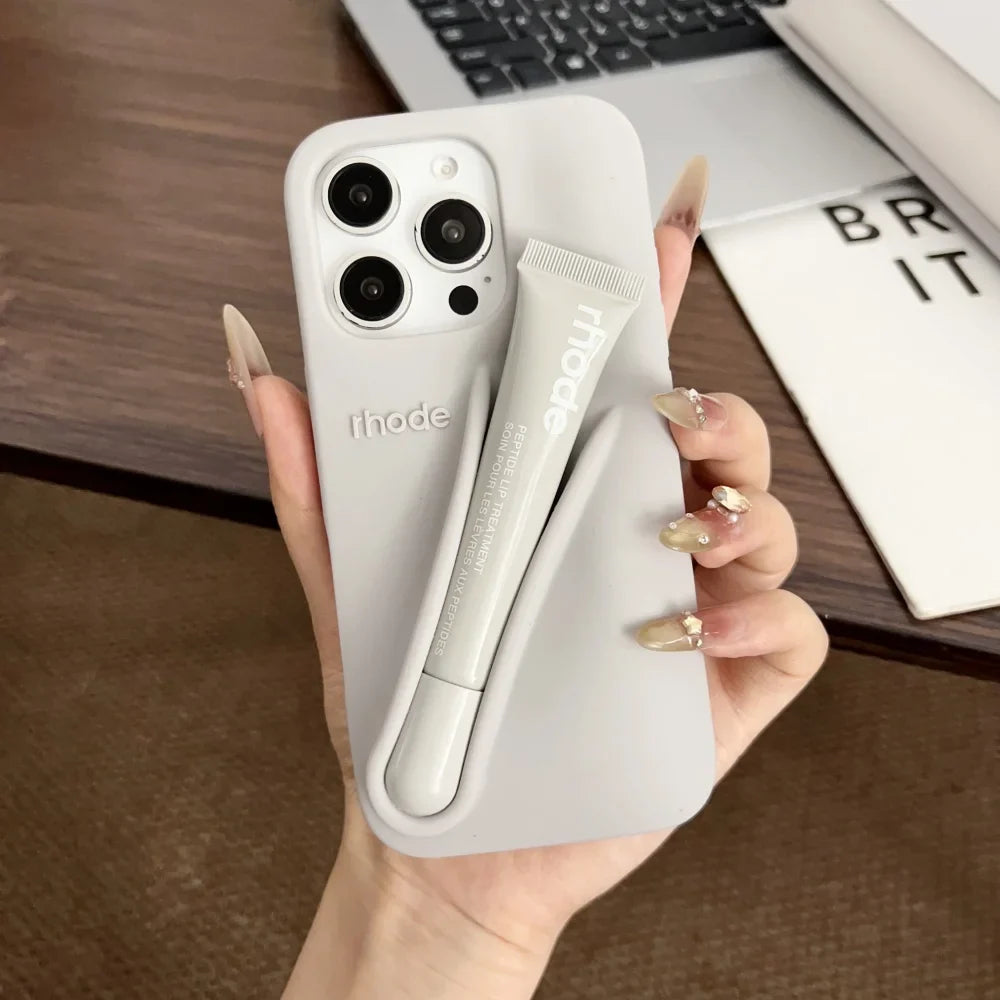 Rhode Lip Tint & Phone Case Bundle for iPhone, No Box