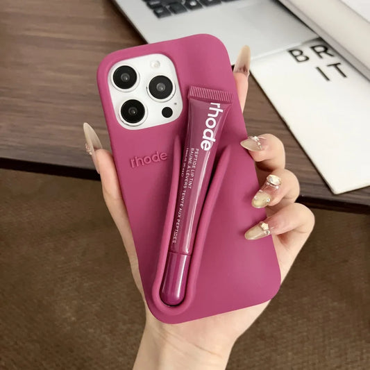 Rhode Lip Tint & Phone Case Bundle for iPhone, No Box