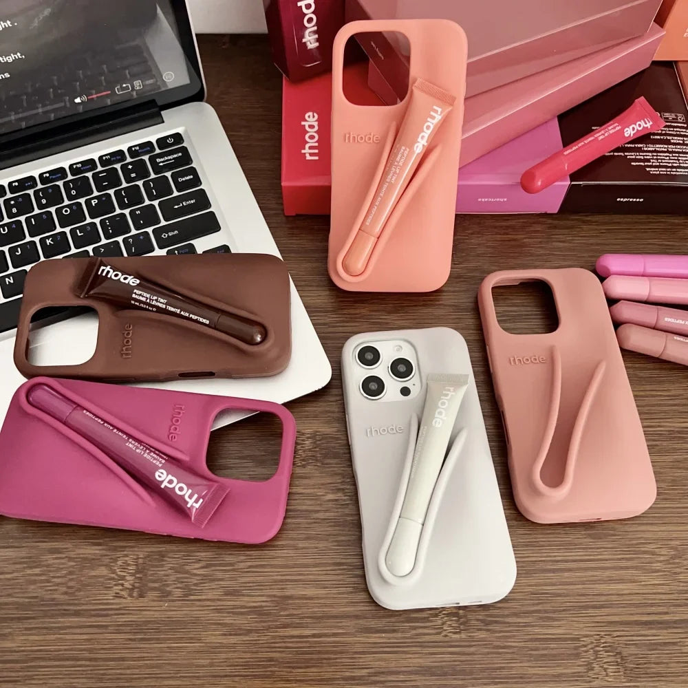 Rhode Lip Tint & Phone Case Bundle for iPhone, No Box