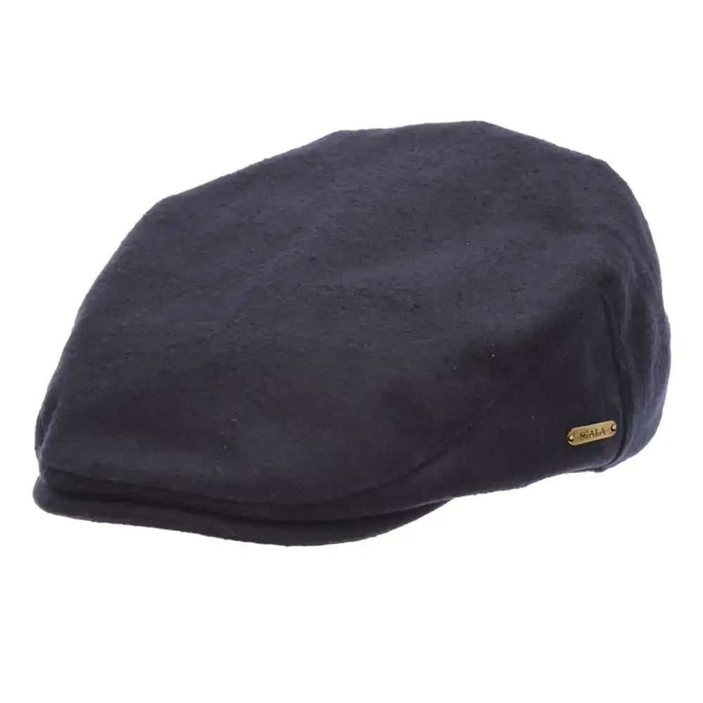Scala Oxford - Wool Blend Flat Cap