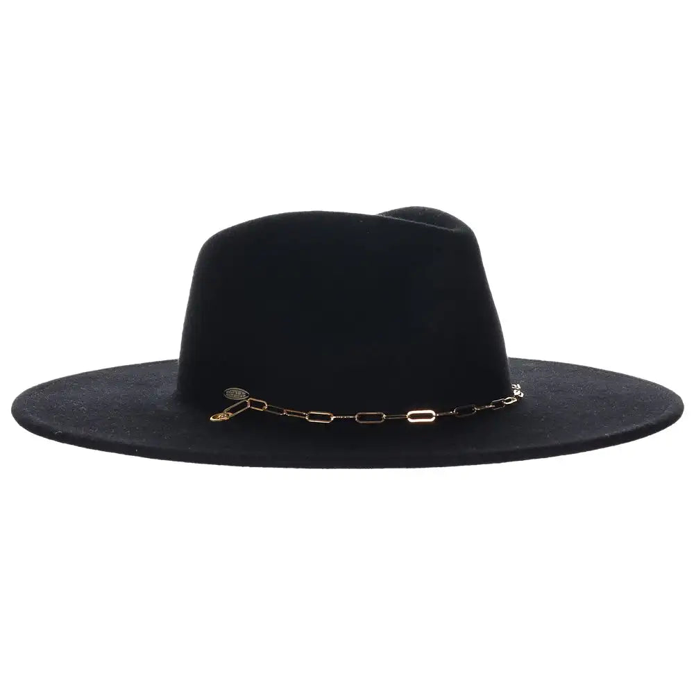 Scala Candace - Wool Felt Wide Brim Fedora Hat