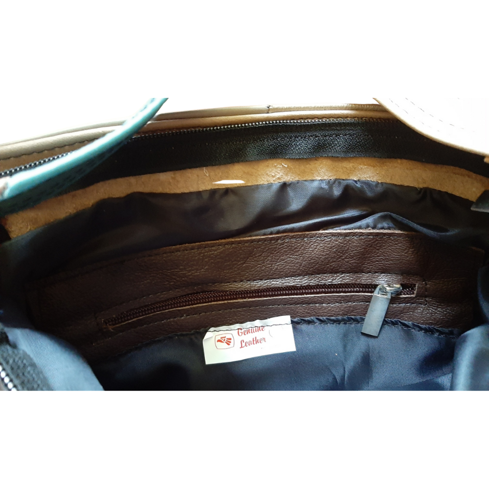 Genuine Leather Fringe Boho Shoulder Bag