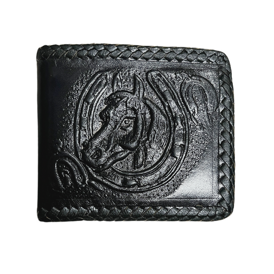 Leather Wallet - Horseshoe