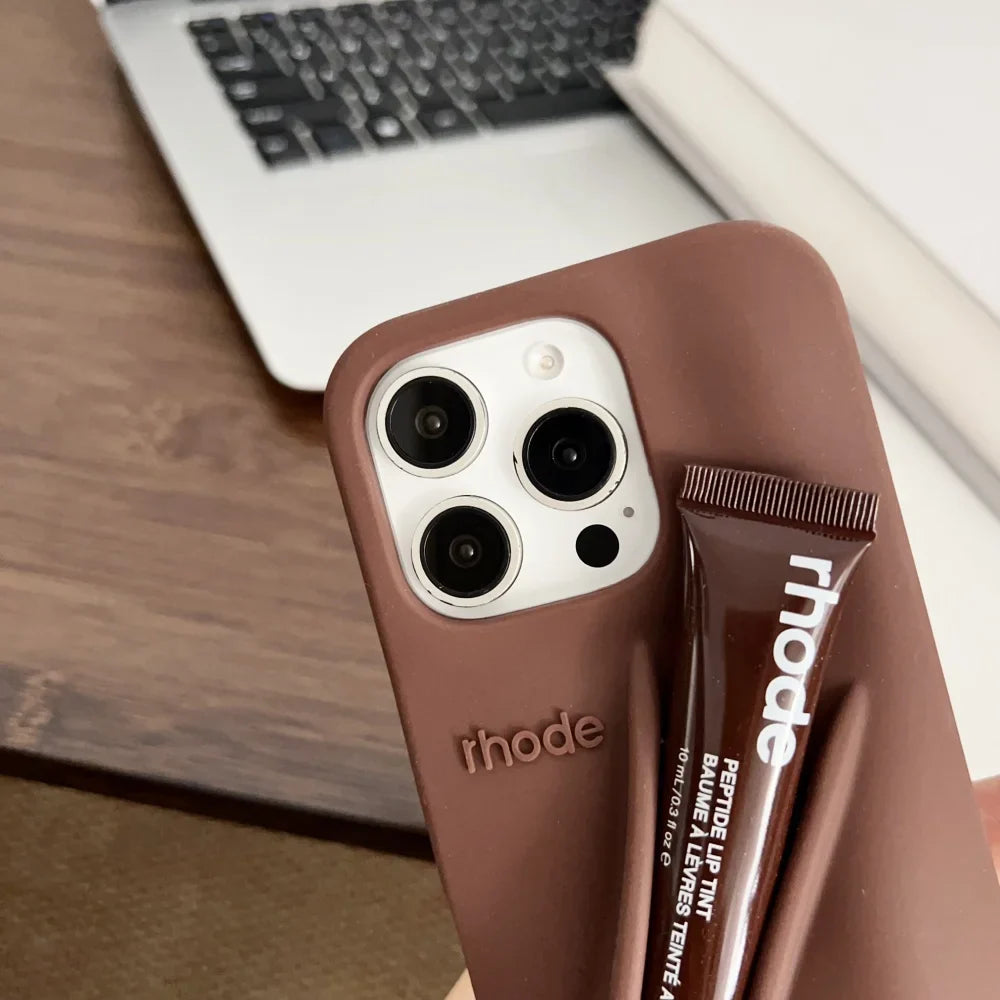 Rhode Lip Tint & Phone Case Bundle for iPhone, No Box