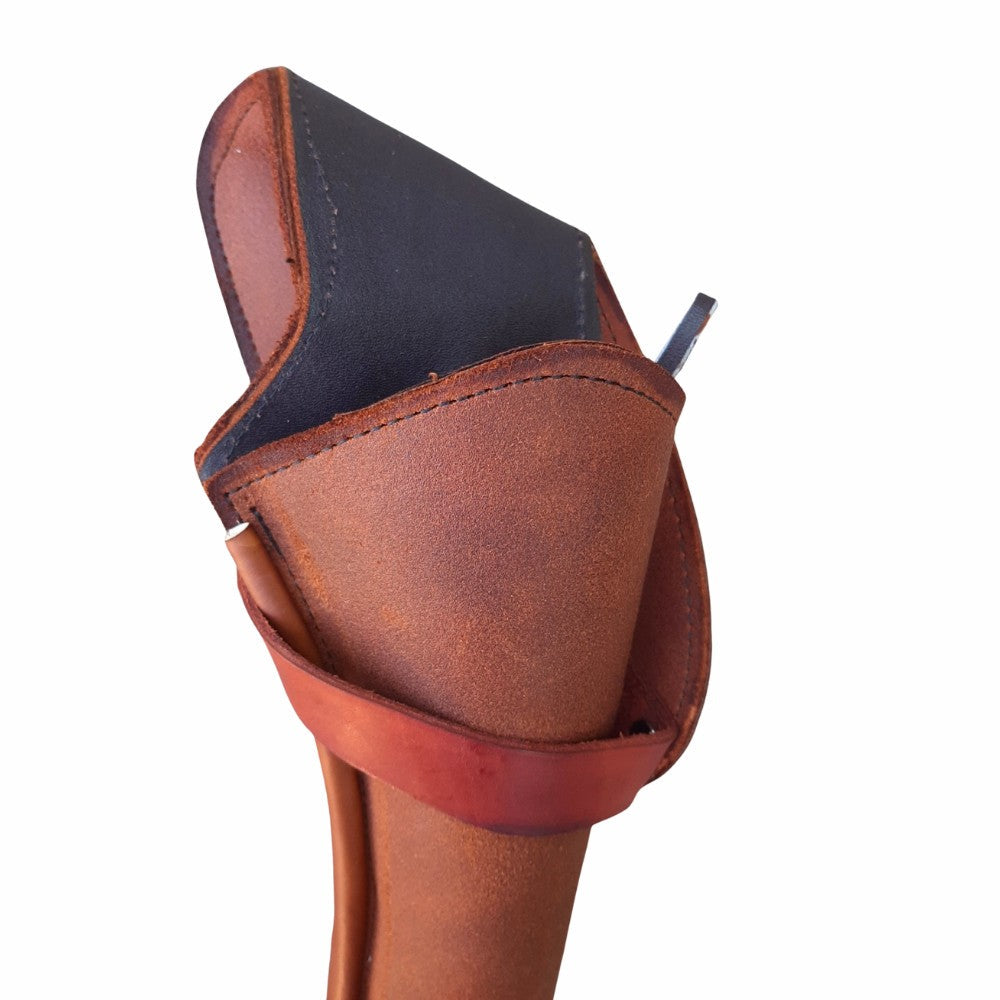 Cross Draw XXL Leather Holster - For 8-10 Inch Barrels