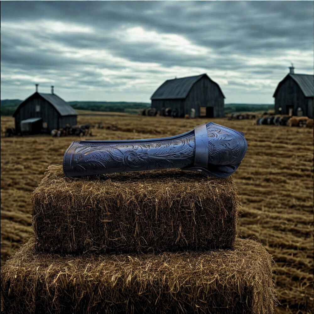 Cross Draw XXL Leather Holster - For 8-10 Inch Barrels