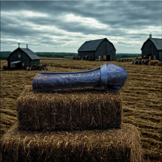 Cross Draw XXL Leather Holster - For 8-10 Inch Barrels