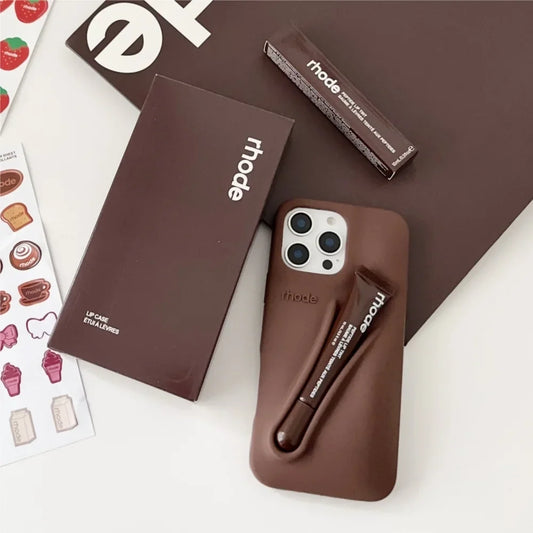 Rhode 4pc. Gift Set - Gift Bag, Phone Case for iPhone, Box & Lip Tint