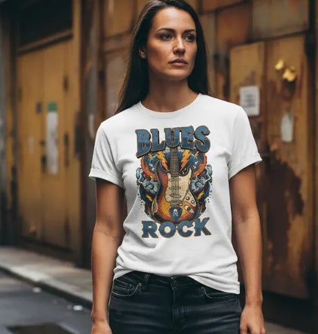 Thunderstruck Blues Graphic Tee - Unisex