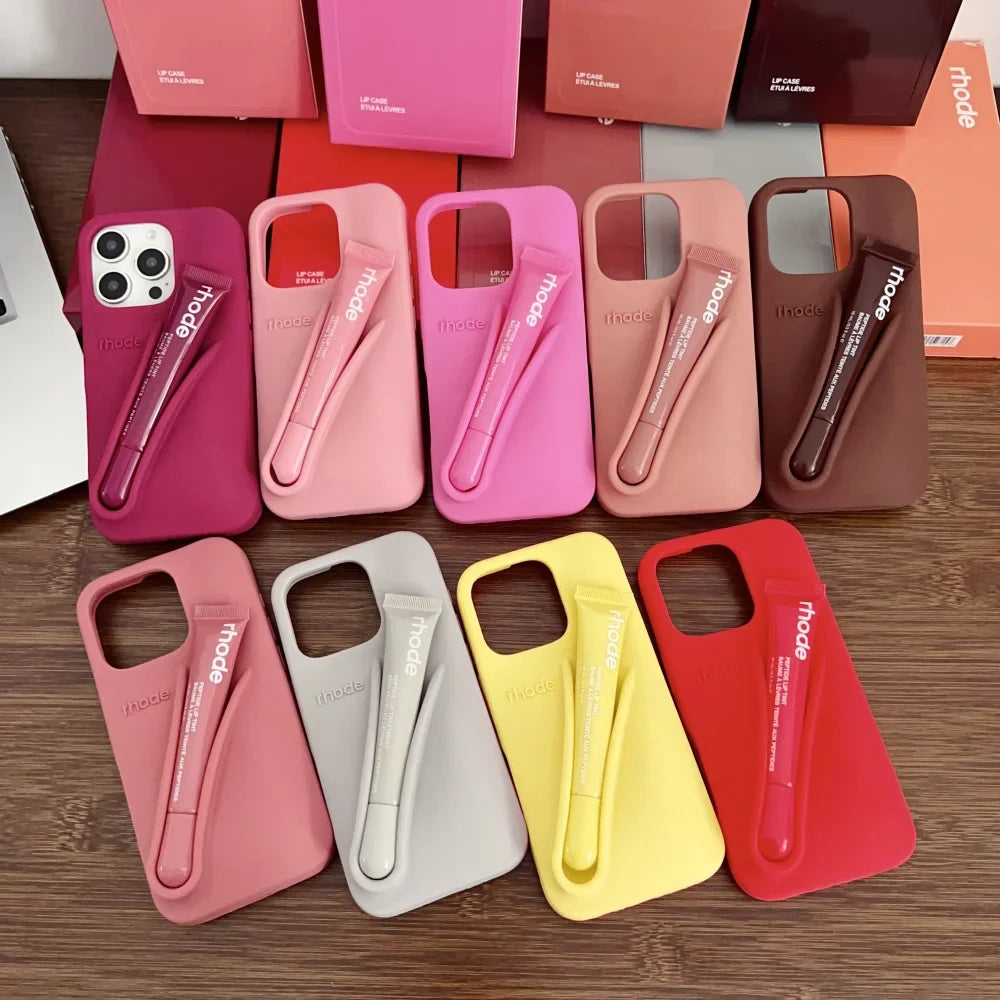 Rhode Lip Tint & Phone Case Bundle for iPhone, No Box