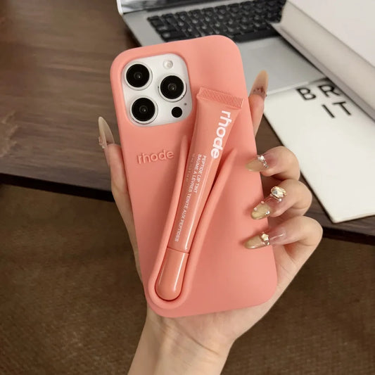Rhode Lip Tint & Phone Case Bundle for iPhone, No Box