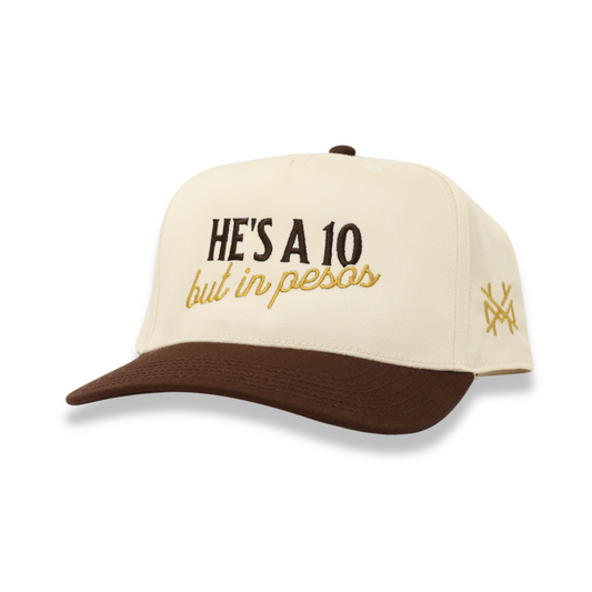 He's a 10 but in Pesos