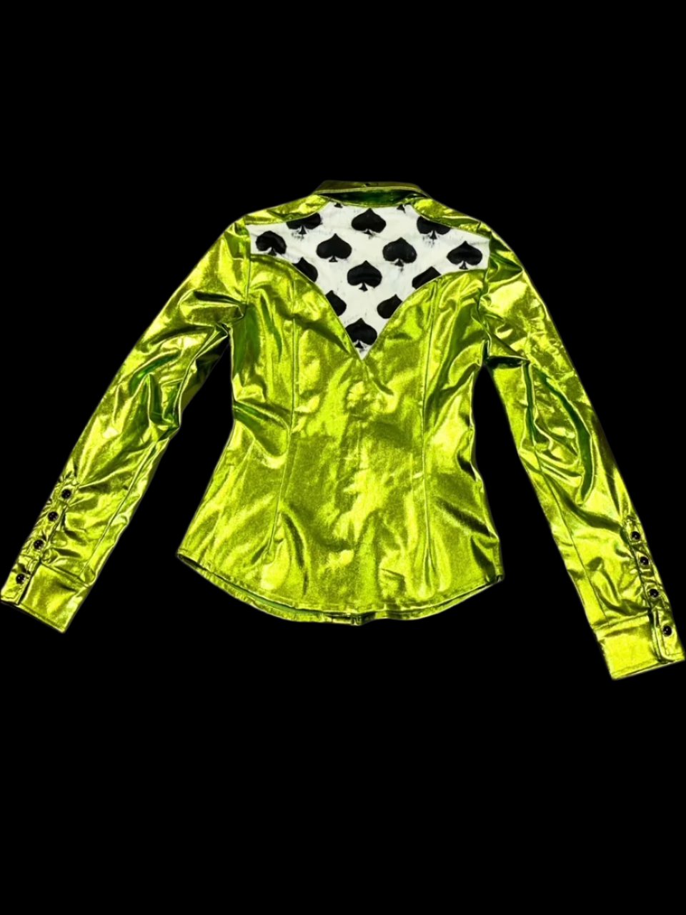 Smokin' Spades Western Pearl Snap Girls Rodeo Shirt