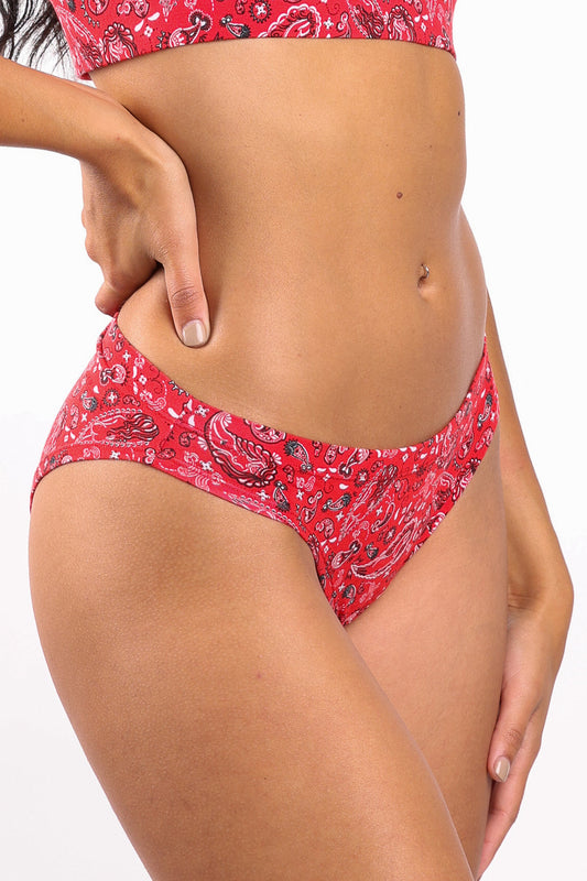 The Outlaw | Naughty Paisley Modal Bikini Underwear