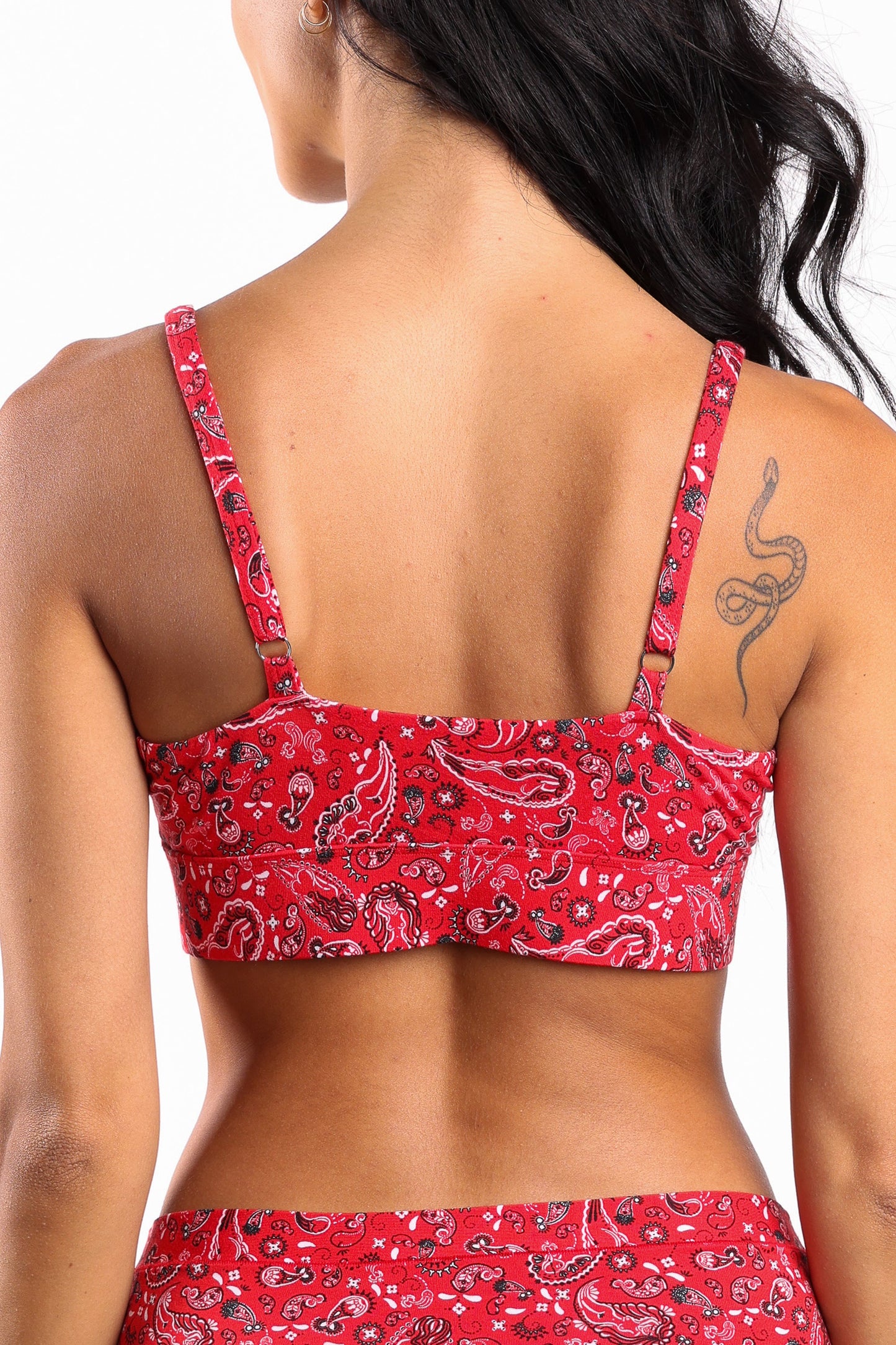 The Outlaw | Naughty Paisley Boob Hammock™ Scoop Bralette