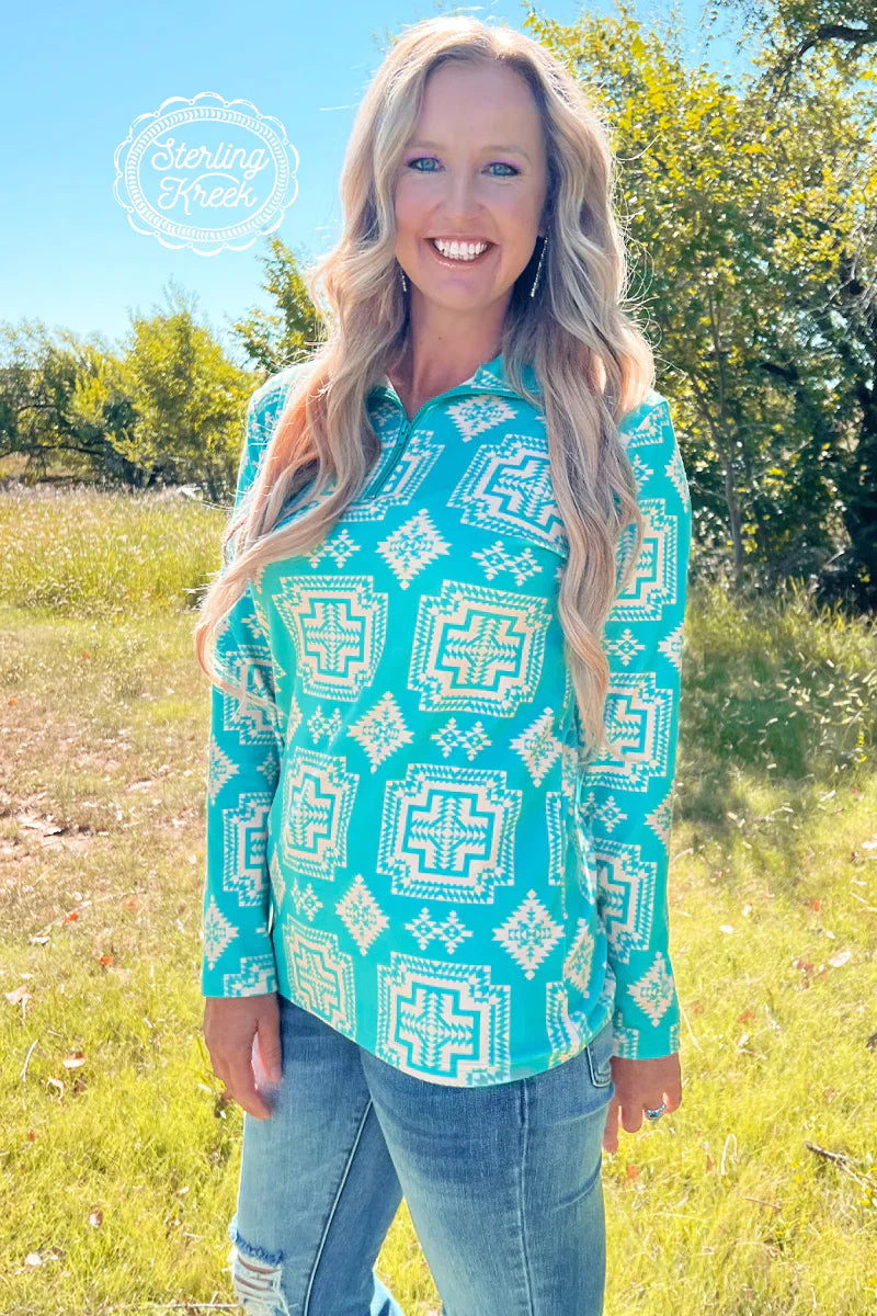 DOWN IN THE CANYON PULLOVER- SALE