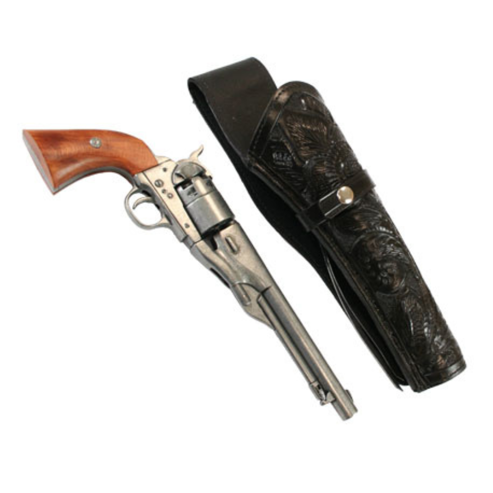 XL Leather Holster Long Barrel  - Black